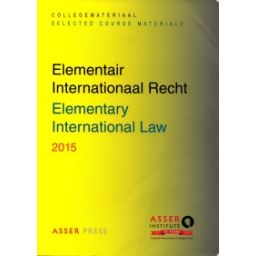 Afbeelding van Elementair internationaal recht 2015