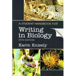 Afbeelding van A student handbook for : Writing in Biology