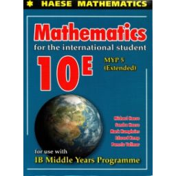 Afbeelding van Mathematics for the International student 10E (MYP 5 Extended)
