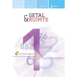 Afbeelding van Getal & ruimte 12e ed : 1 vmbo-kgt 1 : Leerboek