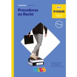 Afbeelding van BV in balans 4e dr :  mbo 3+4 : Procedures en recht : Theorieboek