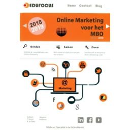 Afbeelding van Online marketing voor het MBO 2018/2019