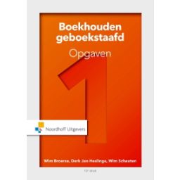 Afbeelding van Boekhouden geboekstaafd : 1 : Opgaven