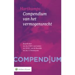 Afbeelding van Hartkamps compendium van het vermogensrecht