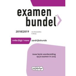 Afbeelding van Examenbundel Aardrijkskunde : vmbo-(k)gt/mavo : 2018/2019