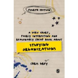 Afbeelding van A very short, fairly interesting and reasonably cheap book about : Studying organizations