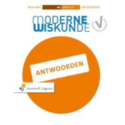 Afbeelding van Moderne wiskunde 10e ed : 4 vmbo-gt A : Antwoorden