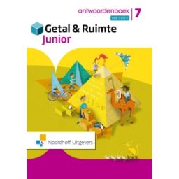 Afbeelding van Getal & ruimte junior : Groep 7, blok 1 t/m 5 : Antwoordenboek