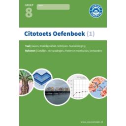 Afbeelding van Citotoets oefenboek : Groep 8, dl 1 : Gemengde opgaven