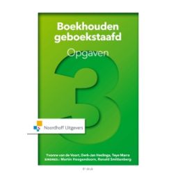 Afbeelding van Boekhouden geboekstaafd : 3 : Opgaven