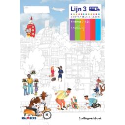 Afbeelding van Lijn 3 : Groep 3 : Spellingwerkboek : Blokschrift