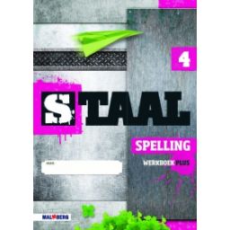Afbeelding van Staal spelling : Groep 4 : Werkboek plus