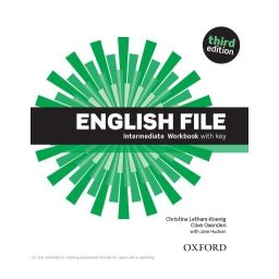 Afbeelding van English file 3rd ed : Intermediate : Workbook with key