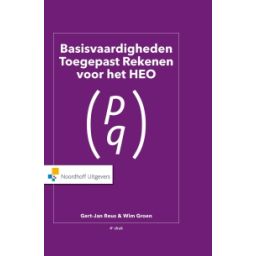 Afbeelding van Basisvaardigheden toegepast rekenen voor het HEO