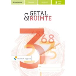 Afbeelding van Getal & ruimte 12e ed : 3 havo/vwo : Leerwerkboek Rekenen