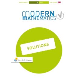 Afbeelding van Modern mathematics 10th ed : 3 havo A : Solutions