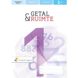 Afbeelding van Getal & ruimte 12e ed : 1 vmbo kgt  1+2 : Werkboek en Rekenkatern