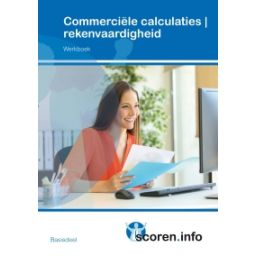 Afbeelding van Scoren.info : Commerciële calculaties : Theorieboek