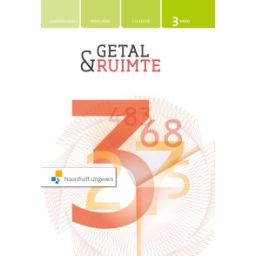Afbeelding van Getal & ruimte 12e ed : 3 havo 1 : Leerboek