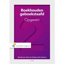 Afbeelding van Boekhouden geboekstaafd 9e dr : 2 : Opgaven