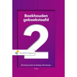 Afbeelding van Boekhouden geboekstaafd 9e dr : 2