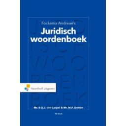 Afbeelding van Fockema Andreae's juridisch woordenboek 16e druk