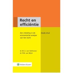 Afbeelding van Recht en efficiëntie 6e dr