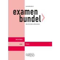 Afbeelding van Examenbundel Frans : vwo : 2019/2020