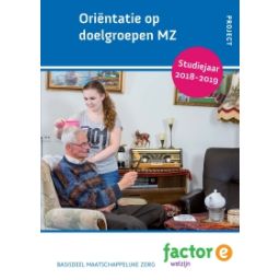Afbeelding van Factor-E Welzijn : Oriëntatie op doelgroepen MZ : Project