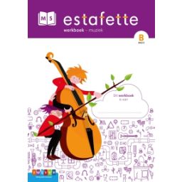 Afbeelding van Estafette : M5  B basis : Werkboek - muziek