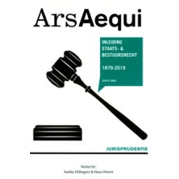 Afbeelding van Jurisprudentie Inleiding Staats- en bestuursrecht 1879-2019