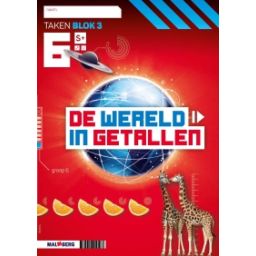 Afbeelding van De wereld in getallen 5e versie : Groep 6, blok 3 S+ : Werkboek