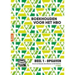 Afbeelding van Boekhouden voor het hbo 2e dr : Deel 1 : Opgaven