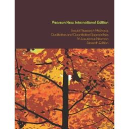 Afbeelding van Social research methods : qualitative and quantitative approaches 7th ed