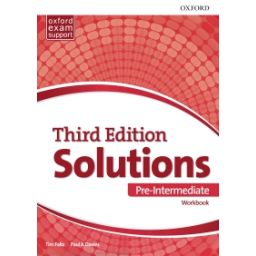 Afbeelding van Solutions 3rd ed : Pre-intermediate : Workbook