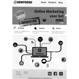 Afbeelding van Werkboek Online Marketing voor het MBO 2019-2020