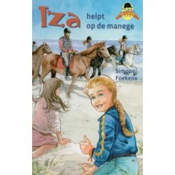 Afbeelding van Iza helpt op de manege