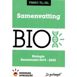 Afbeelding van Samenvatting Biologie : vmbo tl/gl : Examenstof 2019-2020