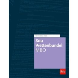 Afbeelding van Sdu Wettenbundel MBO 2019-2020