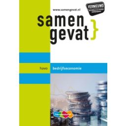 Afbeelding van Samengevat Bedrijfseconomie : havo