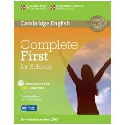 Afbeelding van Cambridge English : Complete first : Students' book with answers