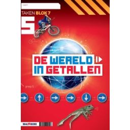 Afbeelding van De wereld in getallen 5e versie : Groep 5, blok 7 : Werkboek