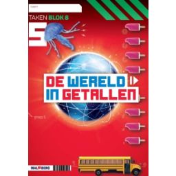 Afbeelding van De wereld in getallen 5e versie : Groep 5, blok 8 : Werkboek