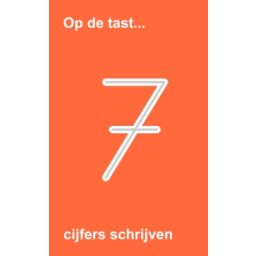 Afbeelding van Op de tast... : Cijfers schrijven