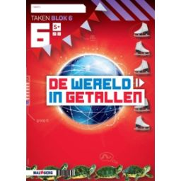 Afbeelding van De wereld in getallen 5e versie : Groep 6, blok 6 S+ : Werkboek