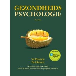Afbeelding van Gezondheidspsychologie 4e ed