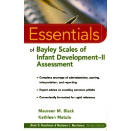 Afbeelding van Essentials of Bayley scales of infant development-II assessment