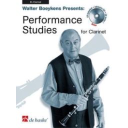Afbeelding van Performance studies for Clarinet