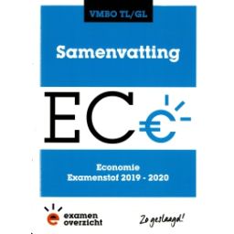 Afbeelding van Samenvatting Economie : vmbo tl/gl : Examenstof 2019-2020