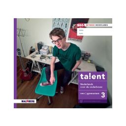 Afbeelding van Talent - MAX - : 3 vwo/gymnasium : Boek